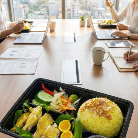 Vì sao nên chọn cơm gà giao tận nơi?
