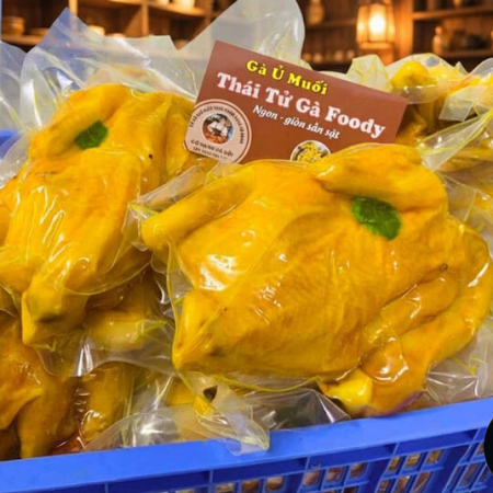 Gà ủ muối hoa tiêu – thơm tê nhẹ, da giòn, thịt ngọt “ăn là ghiền”