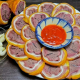 Tai heo cuộn bắp bò ủ muối hoa tiêu